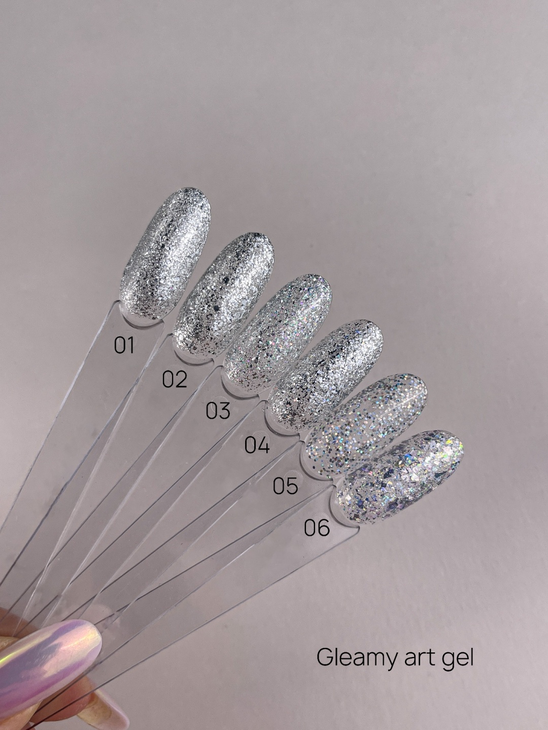 Galaxy гель для дизайна Gleamy art gel 05 5 мл