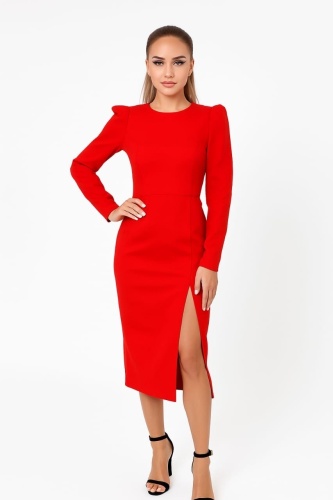 Платье-футляр Vero Moda красный