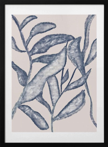 Картина интерьерная на холсте «watercolor Flowers» в раме Araystudio.kz 50x70 см