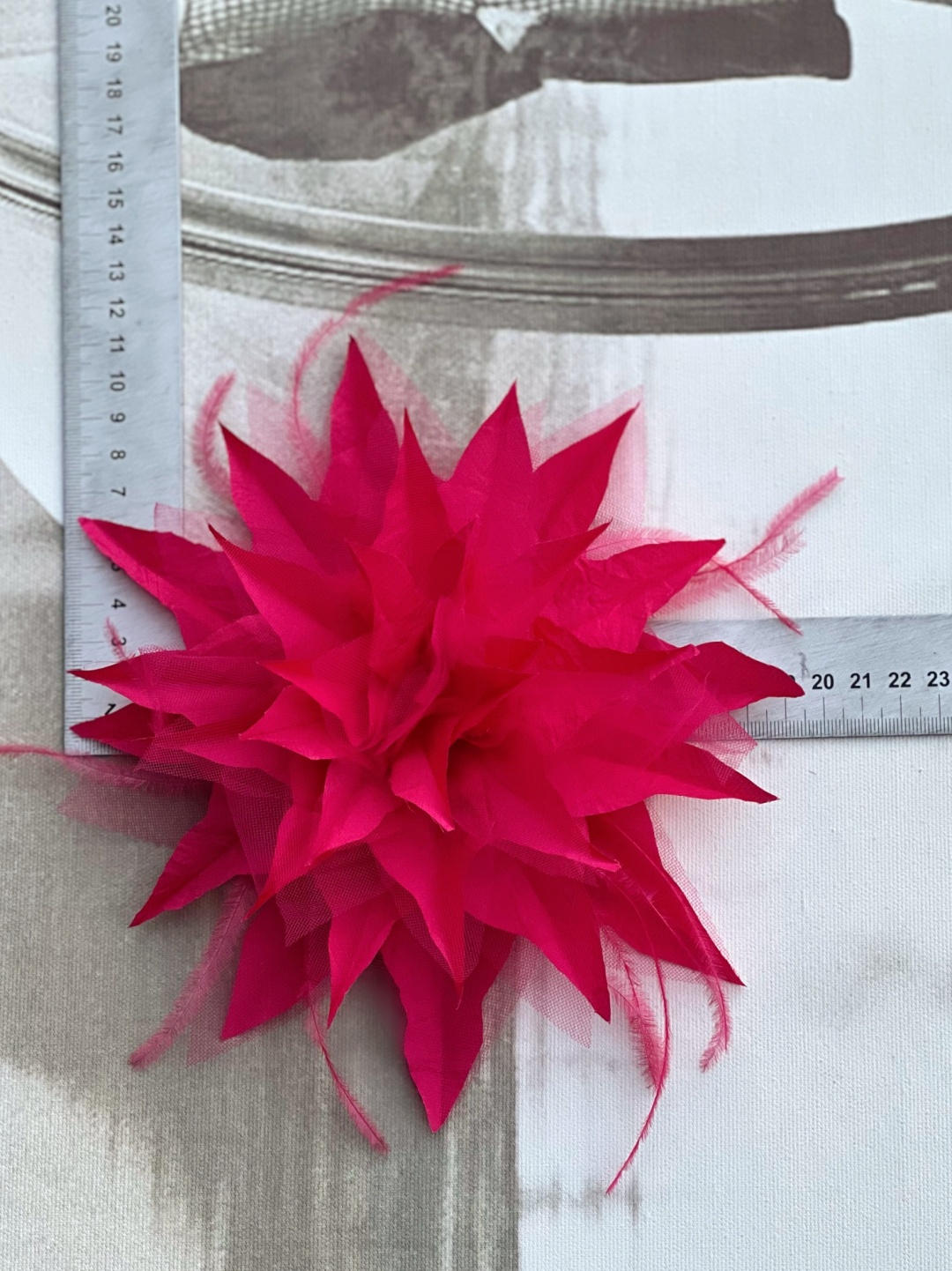 Накладка Strygina Lily SP Bright rose аксессуар для одежды фуксия