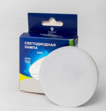 Prosvet 15W GX53, светодиодная, холодный белый