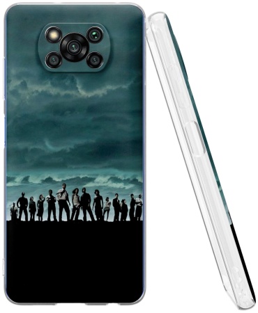 Чехол Mcover для POCO POCO X3/X3 Pro рисунок