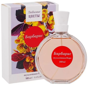 DELTA PARFUM Любимые цветы барбарис туалетная вода EDT 100 мл, для женщин