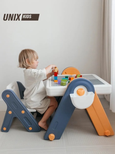 Растущий комплект UNIX Kids, 69x64x64 см, желтый