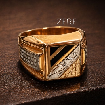 Печатка ZERE 25549000 размер 20.5 вес 4.64 г золото, агат