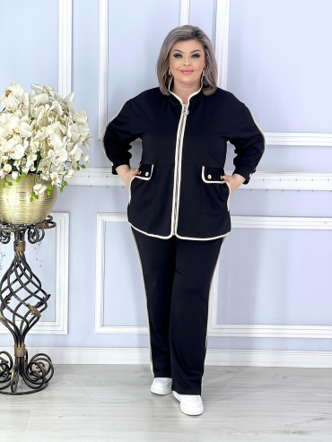 Костюм повседневный Marzhan85 черный
