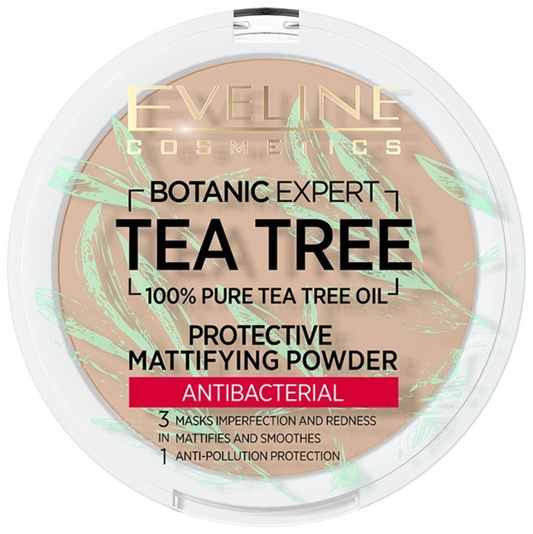 Пудра Eveline Cosmetics BOTANIC EXPERT сухая тон 003 light beige бежевый