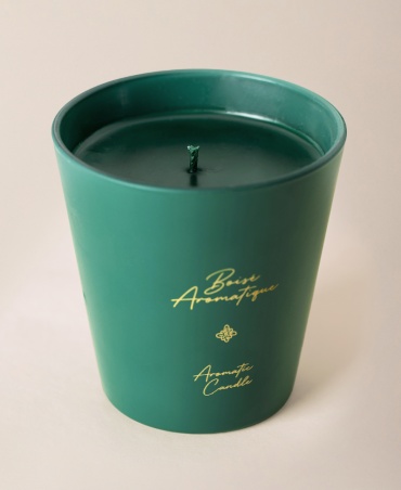 Ароматическая свеча Madame Coco Répertoire - Boisé Aromatique 8.5 см, 1 шт зеленый