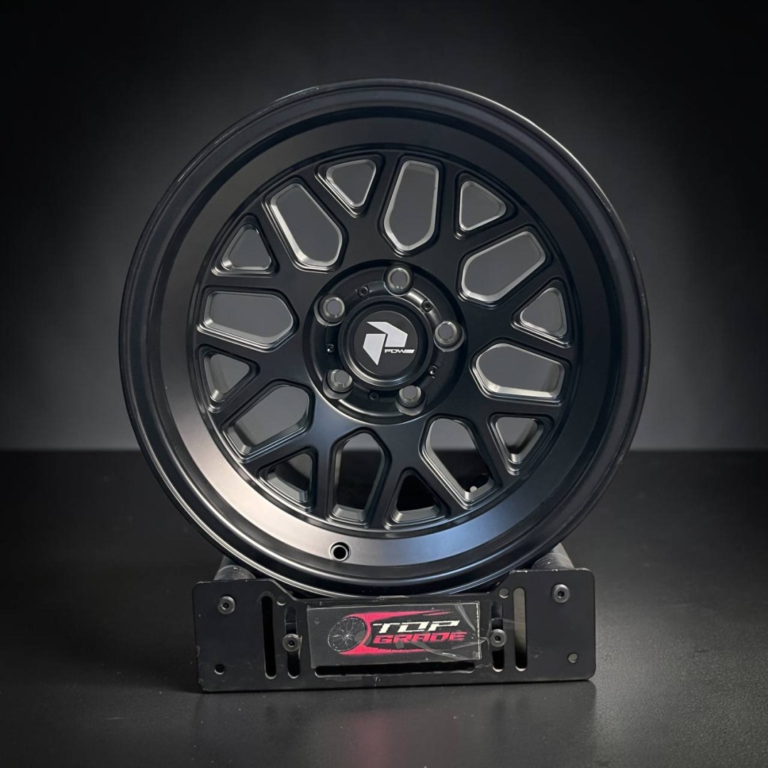 Top Grade AKHM05 9x17/5x127 D78.1 ET30 4 диска черный матовый, черный
