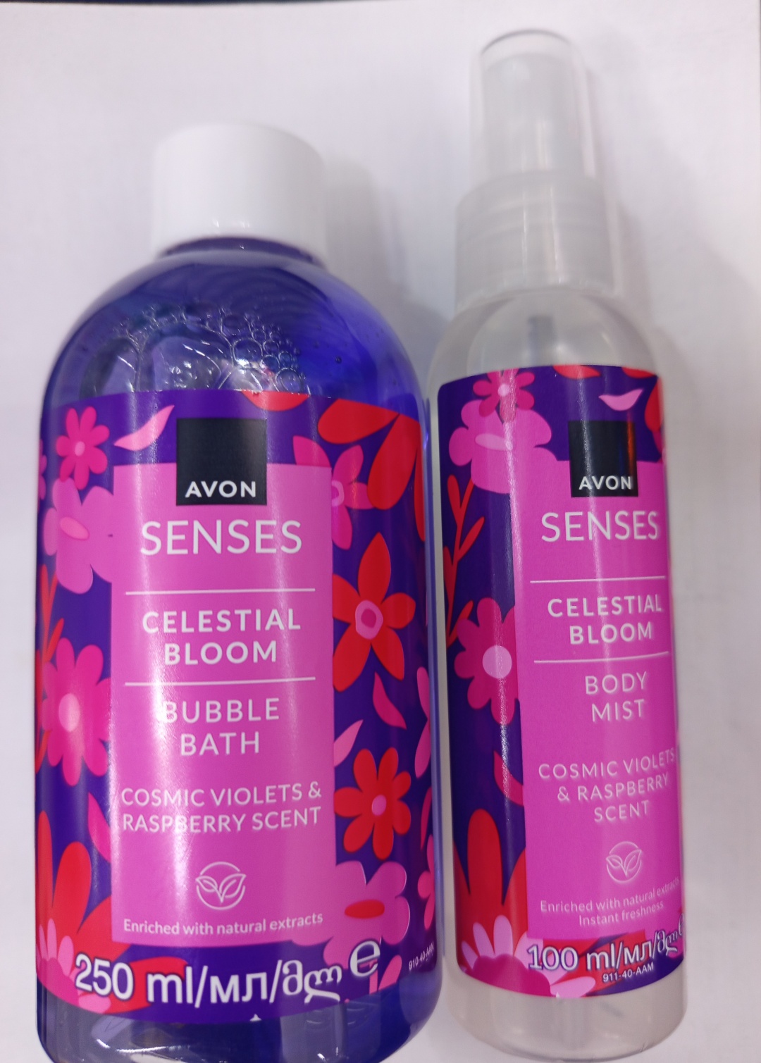 Senses Celestial Bloom Bubble bath Cosmic Violets and Raspberry Scent пена для ванны 350 мл