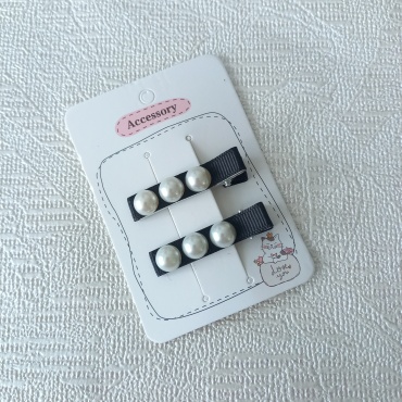 Accessory заколка зажим 2 шт