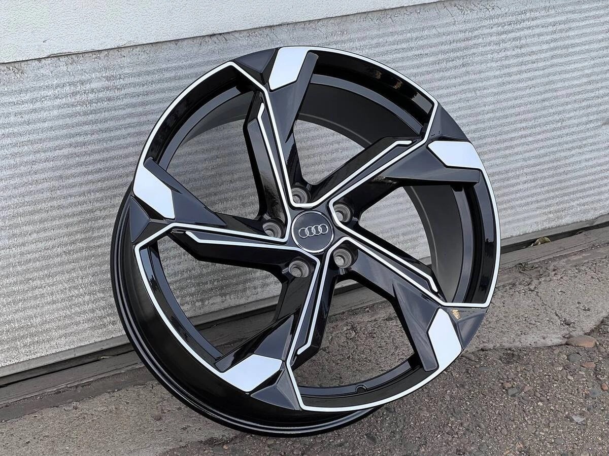 KOKO audi-5633_5-GLOSS BLACK FACE 9x20/5x112 D66.5 ET30 4 диска черный