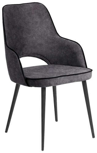 Стул ZETA Shugyla, 86.5x51x50 см, серый 1 шт.