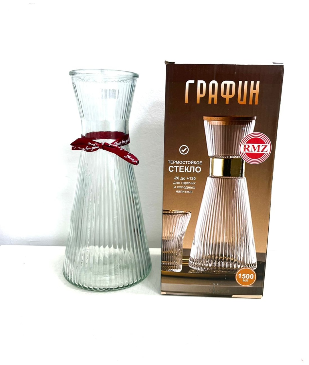 Графин RMZ 1.5 л, стекло