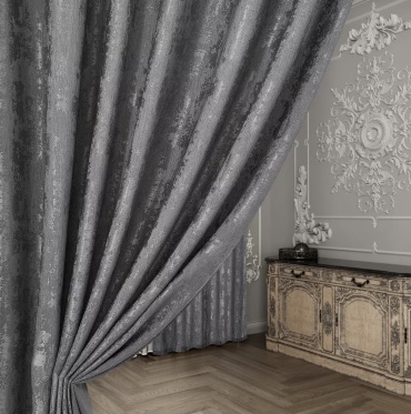 Комплект Kdia 280x180 см 3 шт, лен, серый