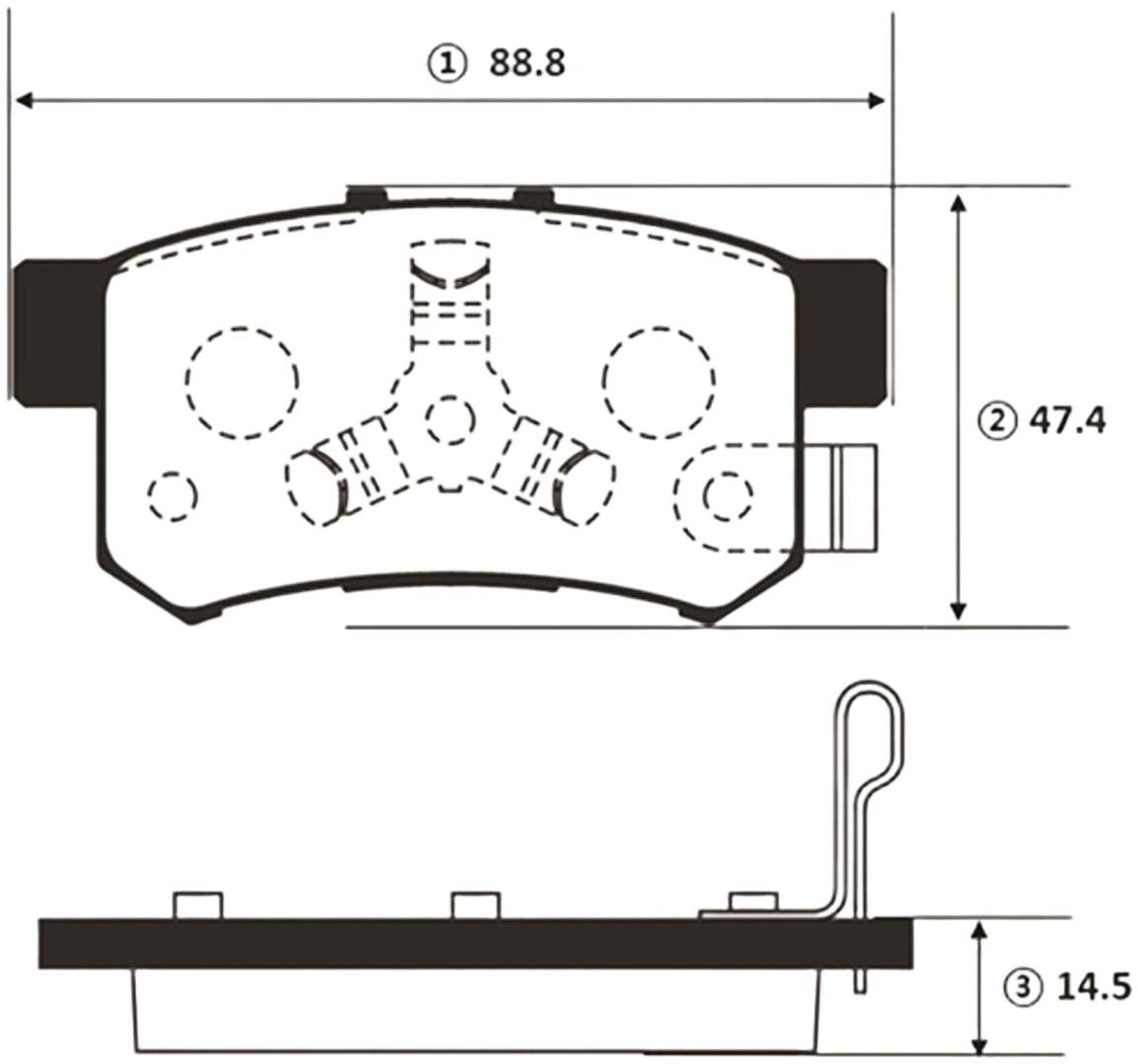 Колодки CTR GK0358