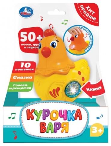 Музыкальная игрушка УМка «Курочка Варя»