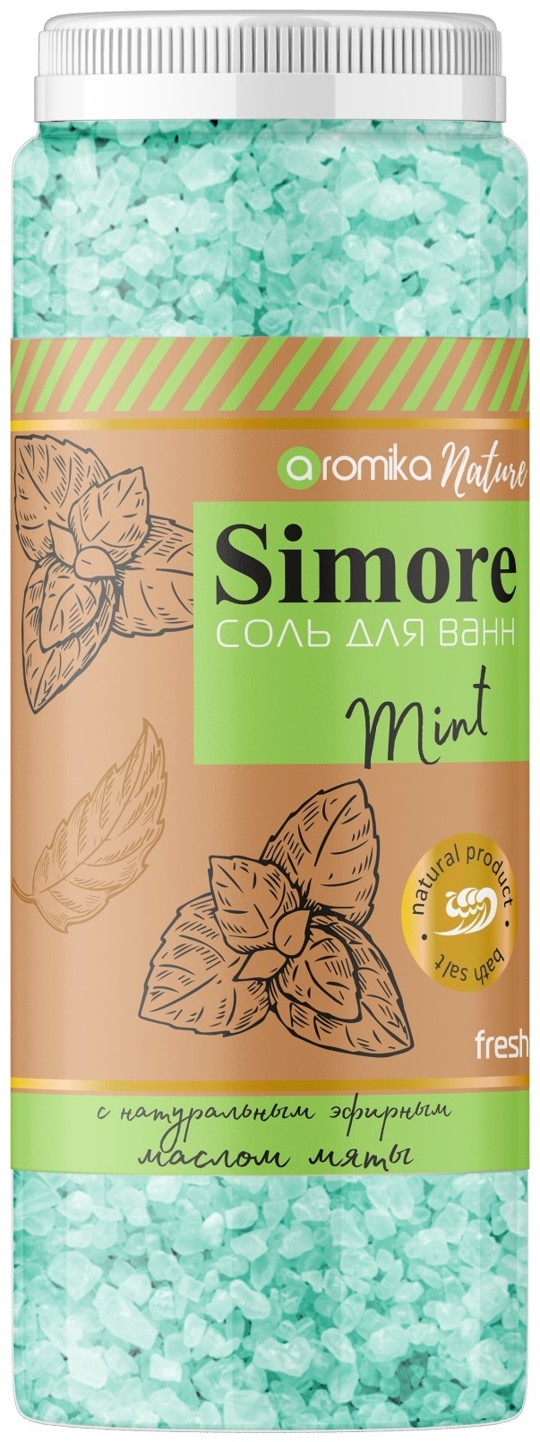 Simore Mint морская соль 910 г