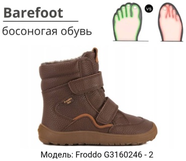 Ботинки Froddo коричневый