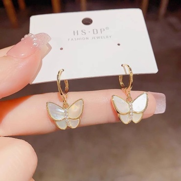 Серьги Fashion цинковый сплав, акрил