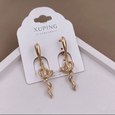 Серьги Xuping бижутерный сплав, фианит