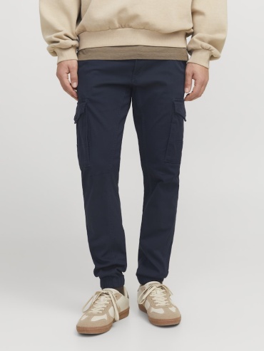 Карго Jack&Jones синий