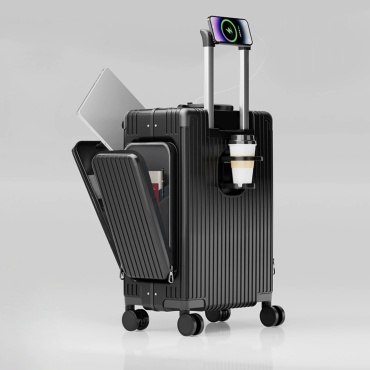 Чемодан bag2 пластик 89 л черный