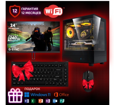Ucomp i5-14400F / RTX 5070 12 Гб / 32 Гб / SSD 2000 Гб / Win 11