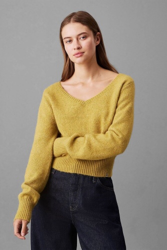 Свитер Calvin Klein Jeans желтый