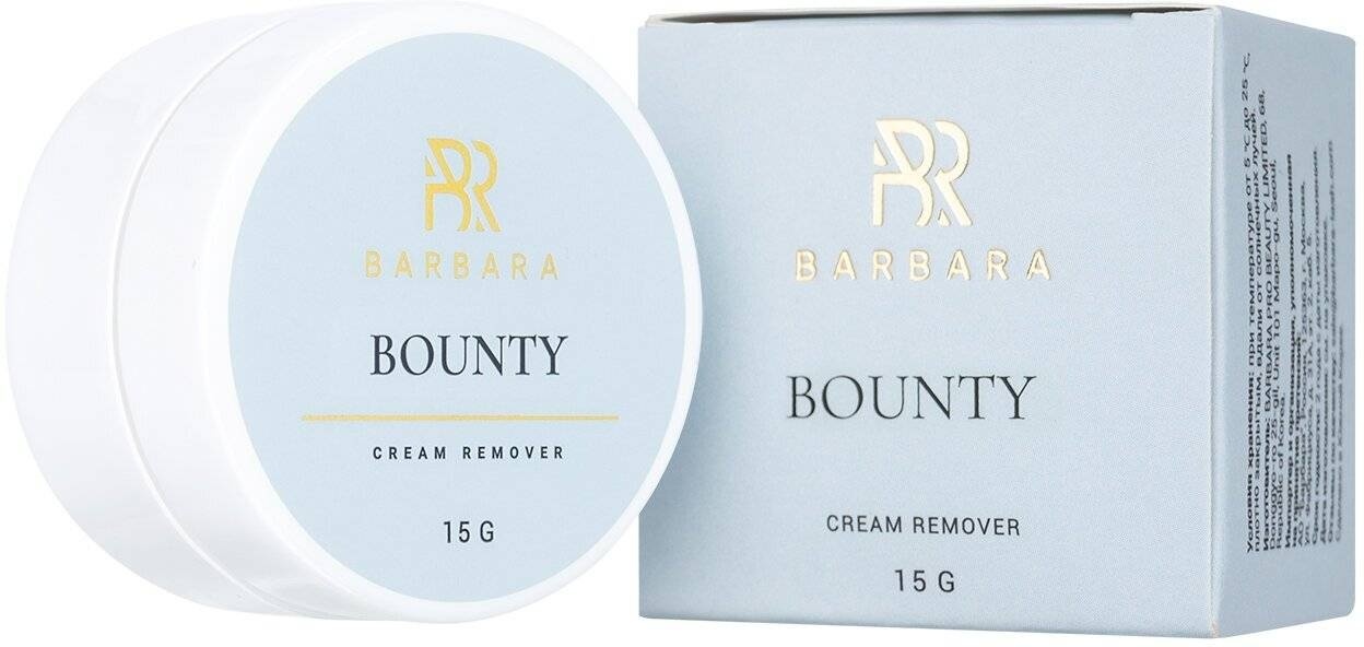 BARBARA Bounty Кремовый ремувер для снятия ресниц 15 мл