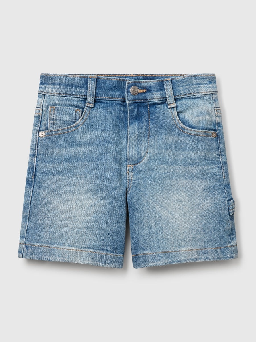 Шорты UNITED COLORS OF BENETTON синий