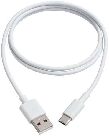 Кабель USB 3.0 (M), USB TypeC (M), 1 м, белый