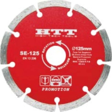 Диск отрезной алмазный 150x22.22х2 мм, HTT SE