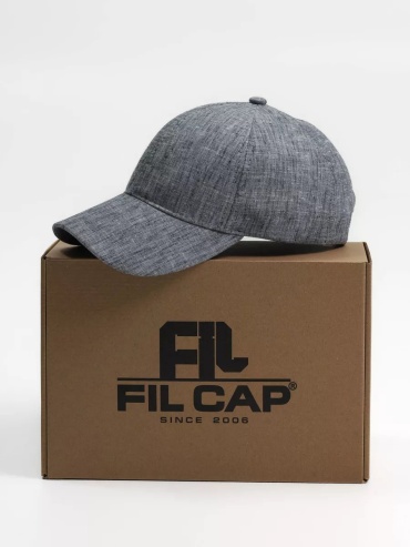 Бейсболка FILcap размер 60, темно-серый