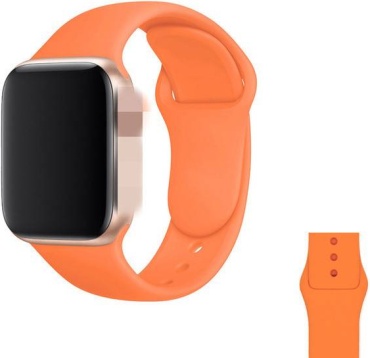 Ремешок MIRCASE для Apple Watch Series 11 оранжевый