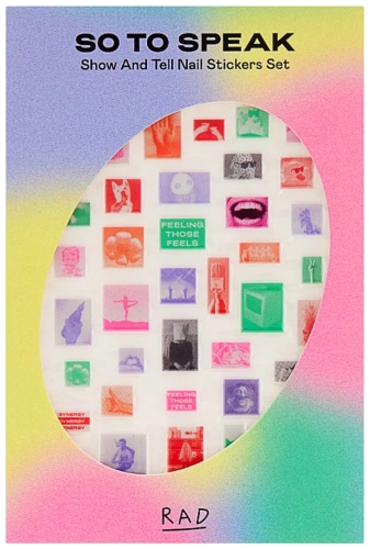 RAD наклейки Show And Tell Nail Stickers Set 1 шт