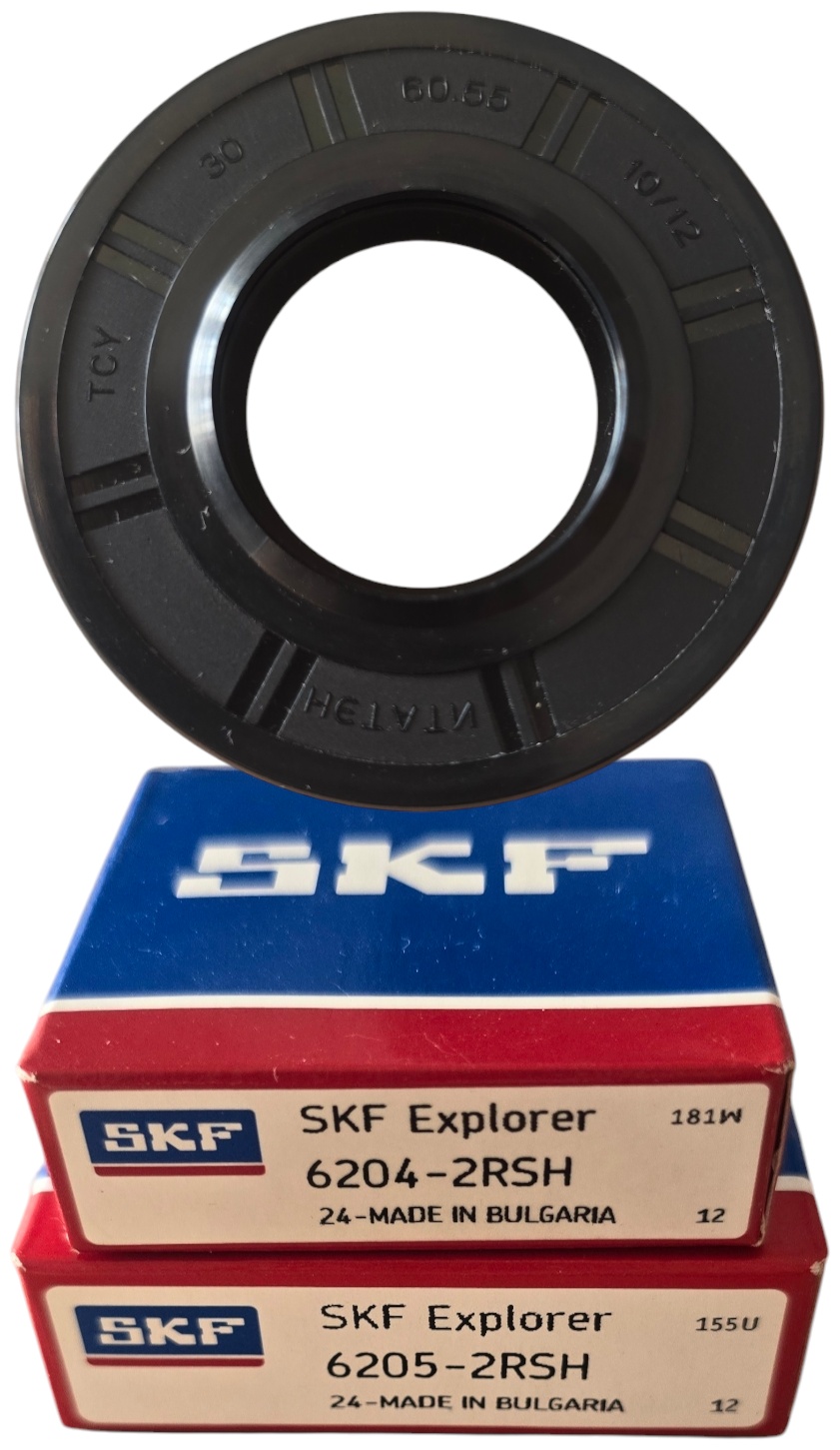 Подшипник SKF 6204,6205 3 шт. стальной