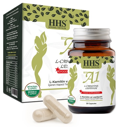 l carnitine lepidium отзывы A1 HHS L-Carnitine Lepidium Жиросжигатель Туреччина 30капсул main image 1