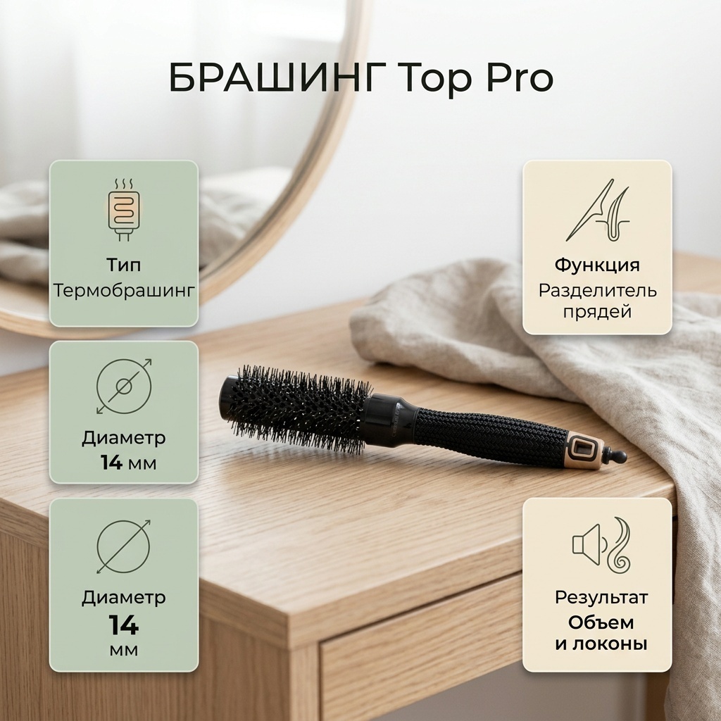 Top Pro брашинг 14 мм