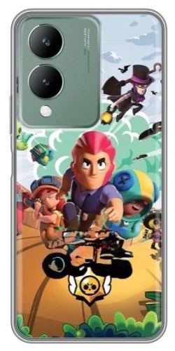 Чехол для Vivo Y17s рисунок