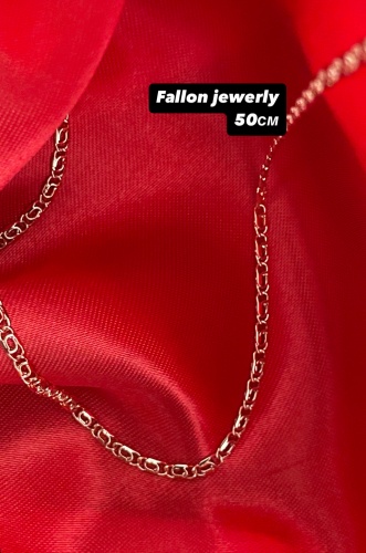 Цепь Fallon Jewelry длина 50 см медицинская сталь, медицинское золото без вставок