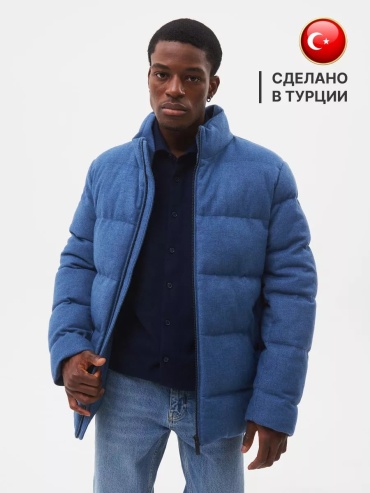 Зимняя куртка голубой