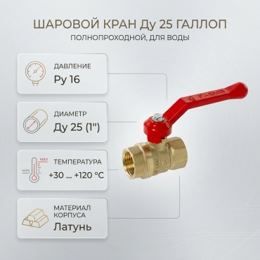 ГАЛЛОП муфтовый (BP/BP) 47489 Ду 25 (1)