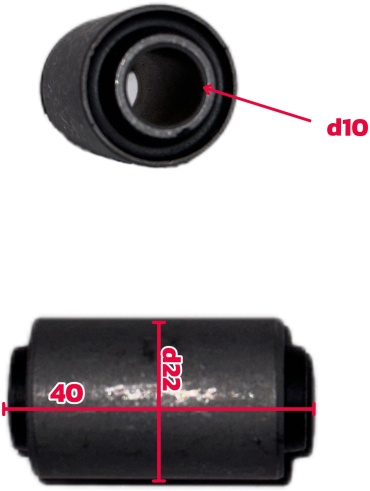 MOTOPART втулка 402210