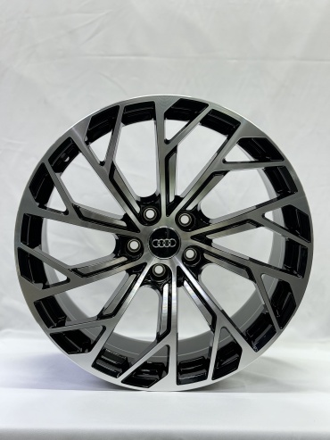 Top Grade 8821 8.5x19/5x112 D66.5 ET35 4 диска черный, серебристый