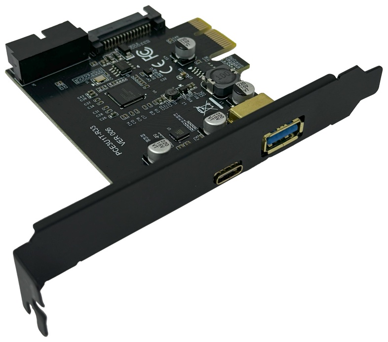 Плата расширения FULMEN PC HUB задний 1 x USB3.0 / 1 x Type-C PCI-E