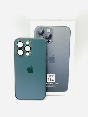 Чехол AG-GLASS для Apple iPhone 13 Pro зеленый