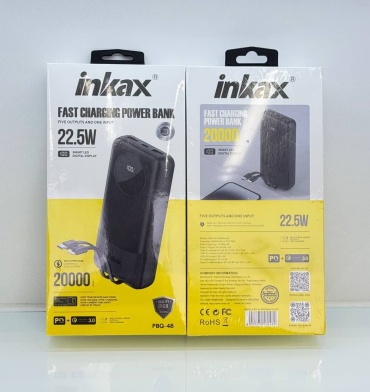 Внешний аккумулятор Inkax PBQ-48 20000 мАч черный