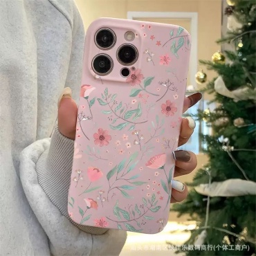 Чехол для Apple iPhone 16 Pro розовый