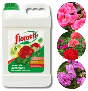 Florovit жидкость Удобрение жидкое для ПЕЛАРГОНИЙ (гераний) 2,8л (канистра) 2.8 л